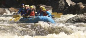 Image of Legacy Students on White Water Rafting Trip